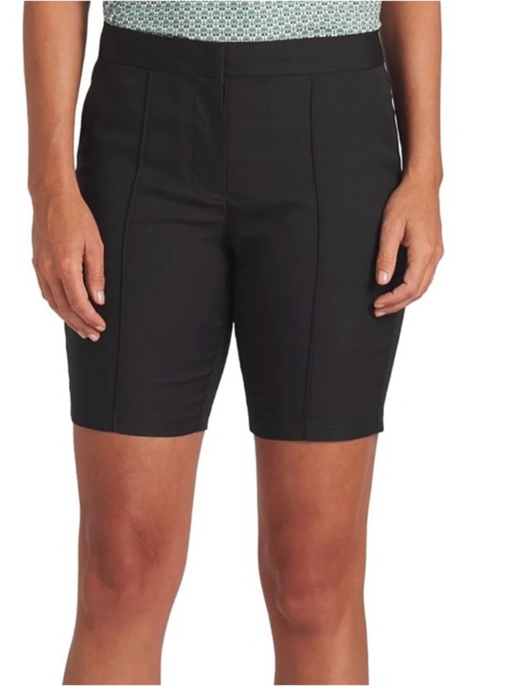 PUMA Women's Costa 8.5" Golf Shorts Black Size Large NWT